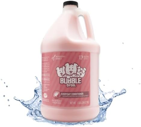 Bubble Bros. Everyday Moisturizing Dog Conditioner and Detangler, 1 Gallon