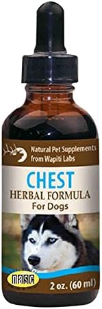 Wapiti Labs Inc Dog Chest Formula, White, 2