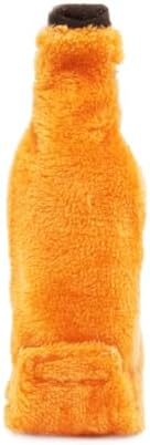 ZippyPaws Halloween Happy Hour Crusherz Pumpkin Ale Dog Toy