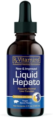 Rx Vitamins Liquid Hepato Support for Dogs & Cats - 4oz