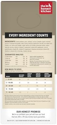 Honest Kitchen Wholemade Grain-Free Dog Food Base Mix - Veggie & Fruit, 7 lb Bag