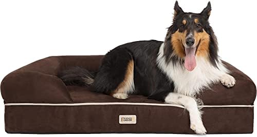 Friends Forever Chester Calming Orthopedic Dog Bed, X-Large, Cocoa Brown