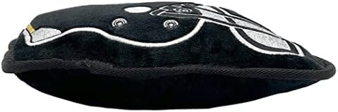 The 1st Ever Tough but Smooth Dog Toy NFL Pittsburgh Steelers Football Helmet Tough Pet Toy. A Premium Quality Doggie Toy with Built-in Squeaker. Sports Fans Favorite Chew Toy