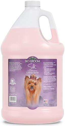 BIO-GROOM Silk Creme Rinse Dog Conditioner (1 Gallon)