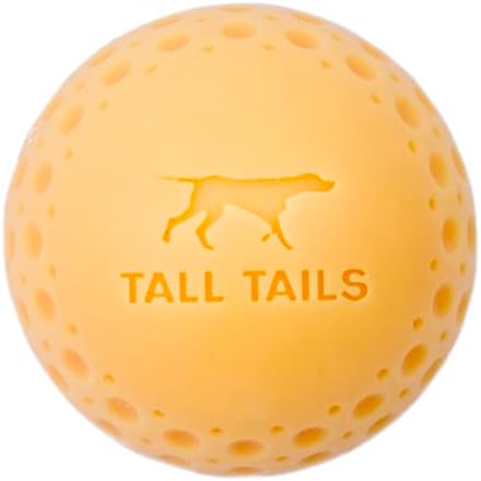 Tall Tails G.O.A.T. Greatest of All Toys Sport Fetch Ball Toy for Dogs, 2-Pack, Small