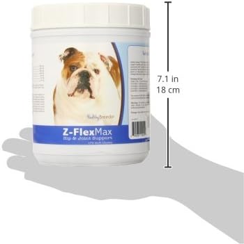Healthy Breeds Bulldog Z-Flex Max Hip and Joint Soft Chews 170 Count