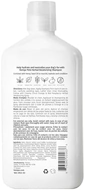 Hempz Petz Dog Shampoo, Citrus Orange & Red Raspberry, 17 oz. | Botanical formula cleanses while helping add fullness and shine