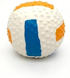 7-Piece Small Sports Ball Set for Dogs – Latex Fetch Toy Variety Pack – Soccer, Basketball, Baseball, Tennis, Rugby & More – Dental Cleaning, Anxiety Relief – Small to Medium Dogs