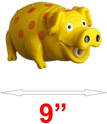 Multipet Latex Grunting Toy Bundle Color:Goblet Pig/Origami Pig
