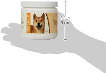 Healthy Breeds Shiba Inu Omega HP Fatty Acid Skin and Coat Support Soft Chews 60 Count