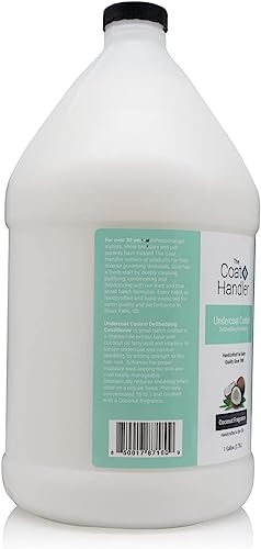 The Coat Handler Deshedding Dog Conditioner, Coconut Milk, 1 Gallon, 16:1