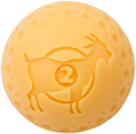 Tall Tails G.O.A.T. Greatest of All Toys Sport Fetch Ball Toy for Dogs, 2-Pack, Small
