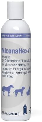 MiconaHex+Triz Shampoo for Dogs, Cats and Horses, 8 oz | Antibiofilm, Moisturizing; Packaging May Vary