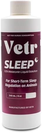 vetr Sleep Melatonin for Dogs & Cats, Chicken, 240mL