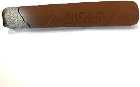 Squeaky Latex Dog Toy Cigar 6" for Small Dogs