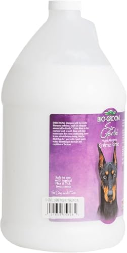 Bio-Groom So-Gentle Hypoallergenic Dog Conditioner - Tearless, Dog & Cat Bathing Supplies, Puppy Wash for Gentle Skin, Cruelty-Free, Made in USA, Tear-Free Products - 1 Gallon