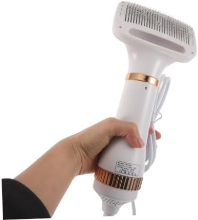 Portable Pet Hair Dryer with Adjustable Temperature and Comfortable Noise Control, 300w Abs Material Dog and Cat Grooming Blow Dryer for Home and Salon Use