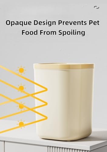 Wcxixo Vacuum Pet Food Storage Container, Small