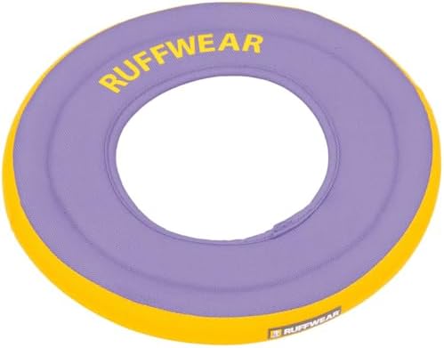 Ruffwear Hydro Plane Flying Disc Dog Toy, Large, 12in, Purple Orchid