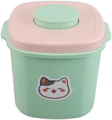 TEHAUX Pet Food Storage Container with Airtight Lid, 3l Plastic
