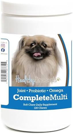 Healthy Breeds Pekingese All In One Multivitamin Soft Chew 120 Count