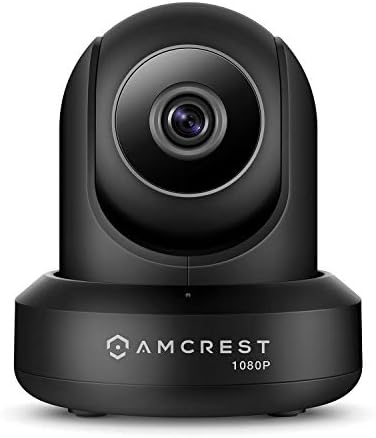 Amcrest ProHD 1080P WiFi 2MP (1920TVL) Indoor Pan/Tilt Security Wireless IP Camera IP2M-841B (Black)