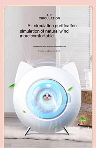 Pet Drying Box Cat Household Commercial Small Dog Hair Dryer Special Water Blower (White)