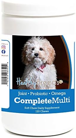 Healthy Breeds Cockapoo All In One Multivitamin Soft Chew 120 Count