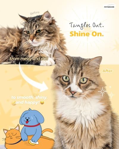 PETHROOM Cat Grooming & Nail Care Bundle – Silicone Deshedding Brush & Precision Cat Nail Clipper, Gentle Grooming, Reduce Shedding, Safe & Accurate Trimming for Indoor Cats