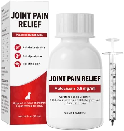 Dog Pain Relief, Dog Arthritis Pain Relief Support, Joint Pain Support for Dogs, Anti-Inflammatory Support for Mobility & Comfort, Helps Support Osteoarthritis Discomfort, Oral Suspension, 1.01 fl oz