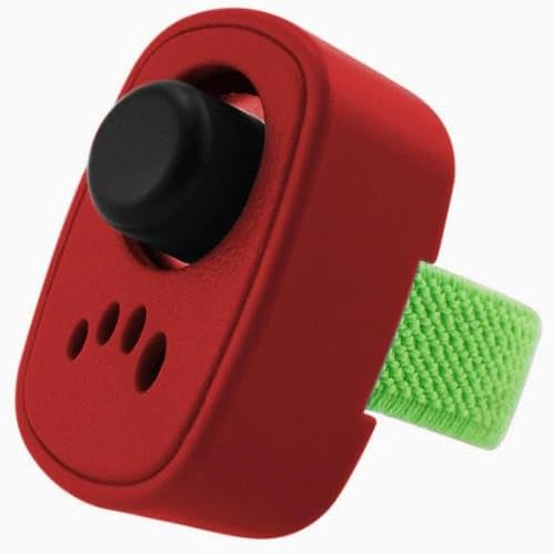 Ruconla Dog Clicker with Finger Ring, 5 Pack