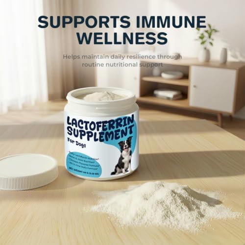 Lactoferrin Supplement Powder for Dogs, Immune, Bone & Joint Nutrition