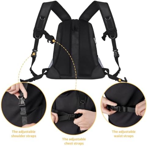 WOYYHO Pet Dog Carrier Backpack, Ventilated Mesh