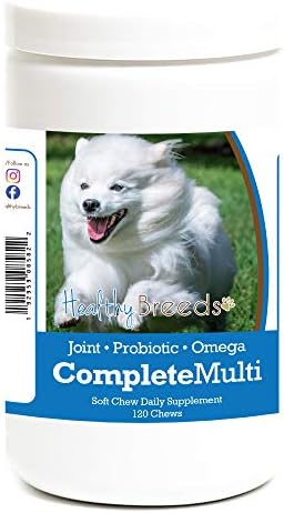 Healthy Breeds American Eskimo Dog All In One Multivitamin Soft Chew 120 Count
