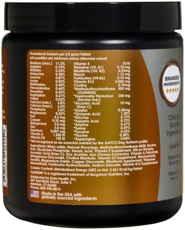 Kala Health PeakTails Senior Multivitamin for Dogs, 150 Count