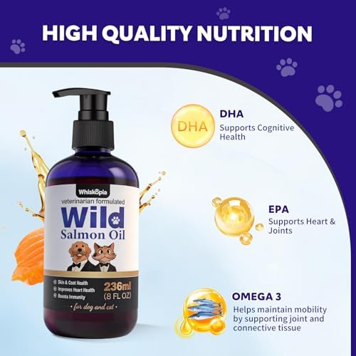 Pet Wild Salmon Oil Supplement 8 oz