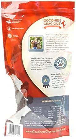 Goodness Gracious Hula Lula Jerky for Dogs - Liver