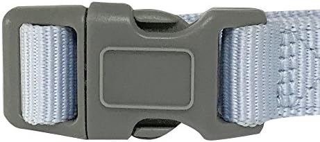 Blueberry Pet Polka Dots Handmade Detachable Bow Tie Adjustable Dog Collar in Neat Pastel Blue, Small, Neck 12"-16"