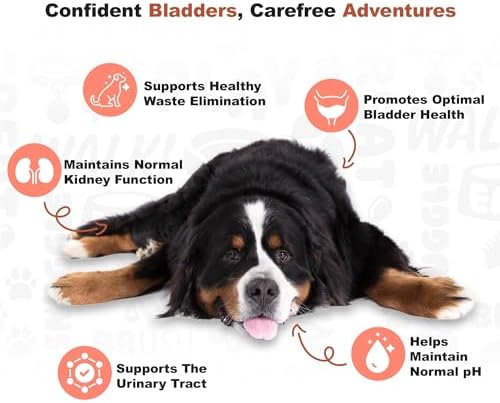 Doggie Dailies Cranberry Soft Chews for Dogs, Urinary Help, Bacon, 225 CT