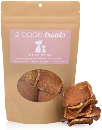 Just Chicken, Turkey, Beef Dog Jerky Treats (Pork, Small)
