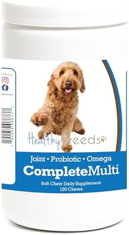 Healthy Breeds Goldendoodle All in One Multivitamin Soft Chew 120 Count