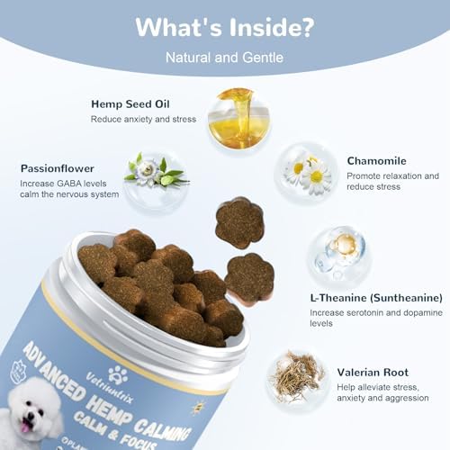 Dog Calming Chews, 200-Pack, 200 Count