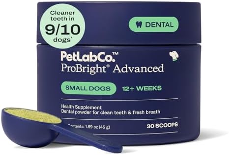 PetLab Co. ProBright Advanced Dental Powder, Small Dogs, 30 Scoops