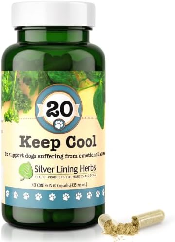 Silver Lining Herbs 20 Keep Cool Canine Calmer, Silver