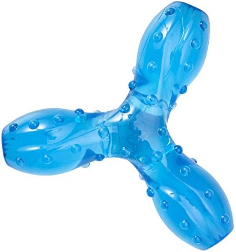 SPOT Play Strong Scent-sations Trident - Scent-Infused, Strong, Durable TPR Rubber, Heavy Duty Dog Toys for Aggressive Chewers up to 45lbs, Perfect for Puppies & Medium Breeds, 6in, Bacon Flavored