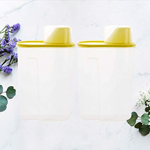 POPETPOP Food Storage Containers for Pantry Sealed Jar Lid Dried Fruit Jar Coffee Bar Sugar Container