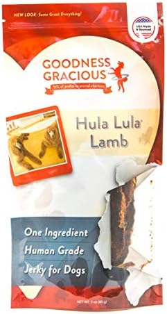 Goodness Gracious Hula Lula Jerky for Dogs - Lamb