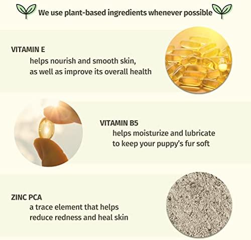 Hempz Petz Dog Shampoo, Citrus Orange & Red Raspberry, 17 oz. | Botanical formula cleanses while helping add fullness and shine