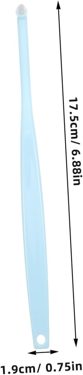 Pointed Head Pet Toothbrush for Cats and Dogs Soft Bristle Oral Care Tool for Small Breeds Bad Breath Control Ergonomic Handle for Easy Use Pet Supply
