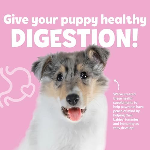 Snuggle Puppy Puppy Bites Gut Health, Dog Probiotics, 60 Soft Chews